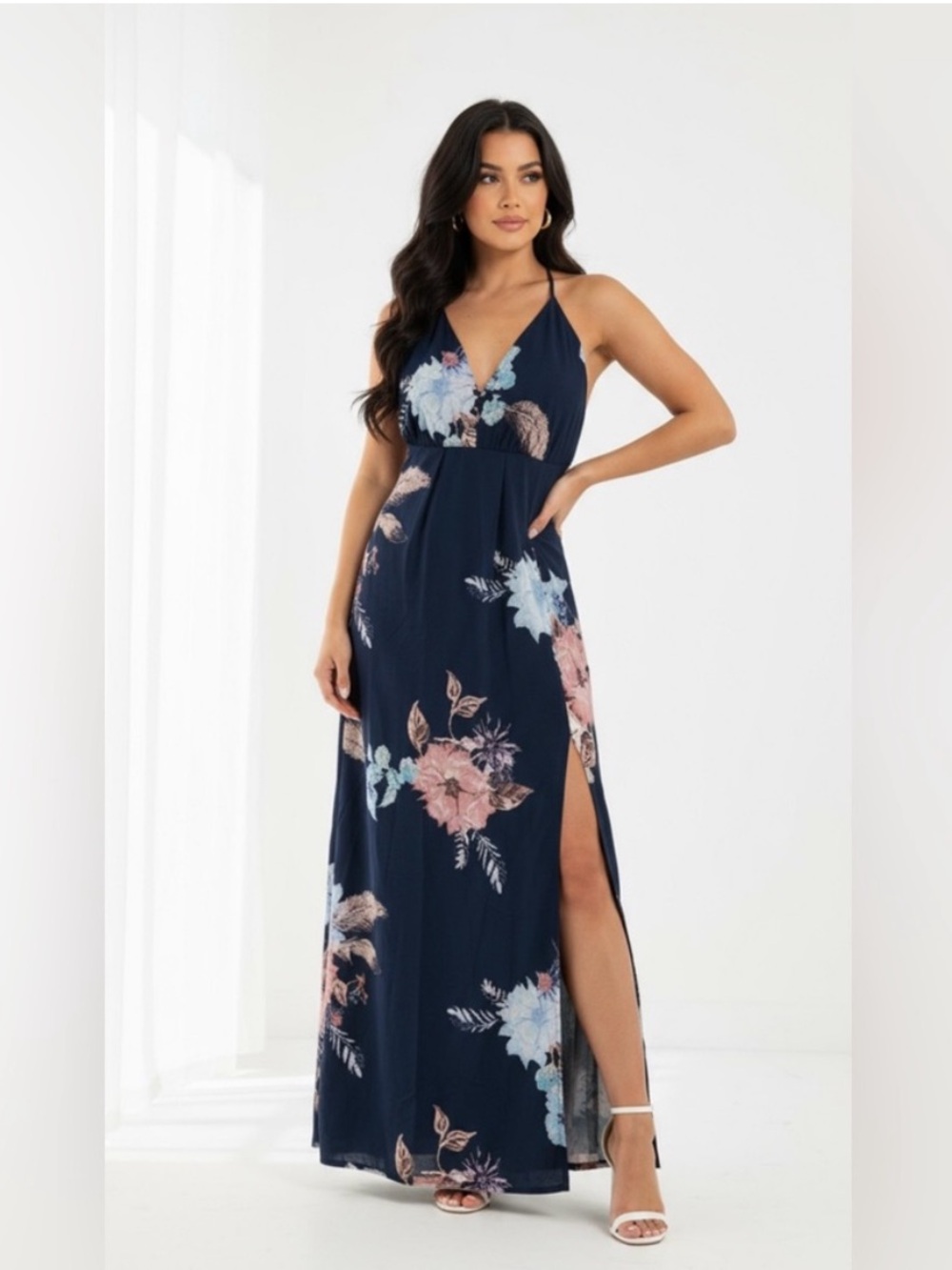 American Threads Halter Dress